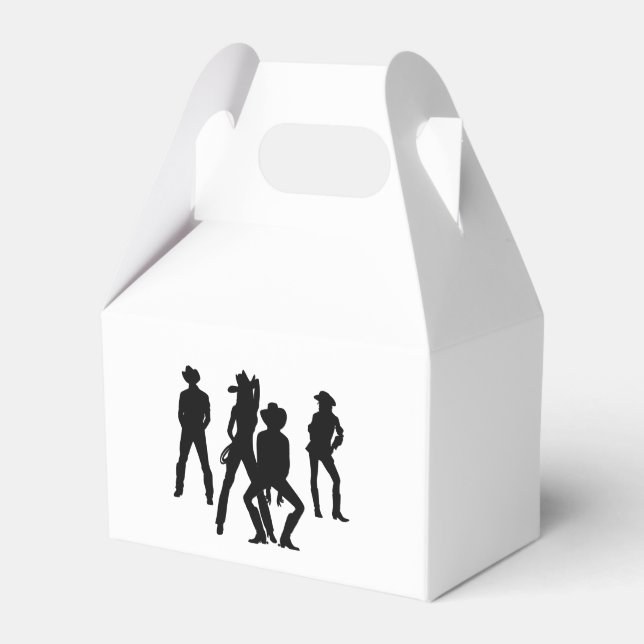 Used to Be a Line Dance Favor Boxes (Front Side)
