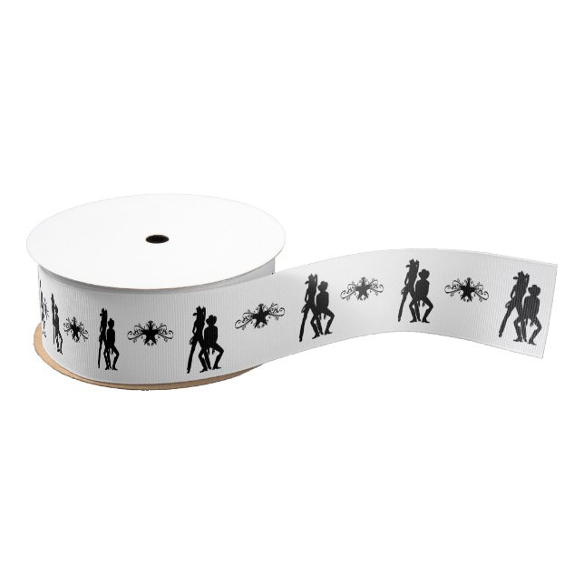 Used to Be a Line Dance Grosgrain Ribbon (Spool)