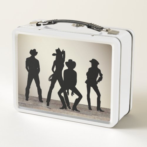 Used to Be a Line Dance Metal Lunch Box