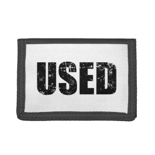 USED TRIFOLD WALLET