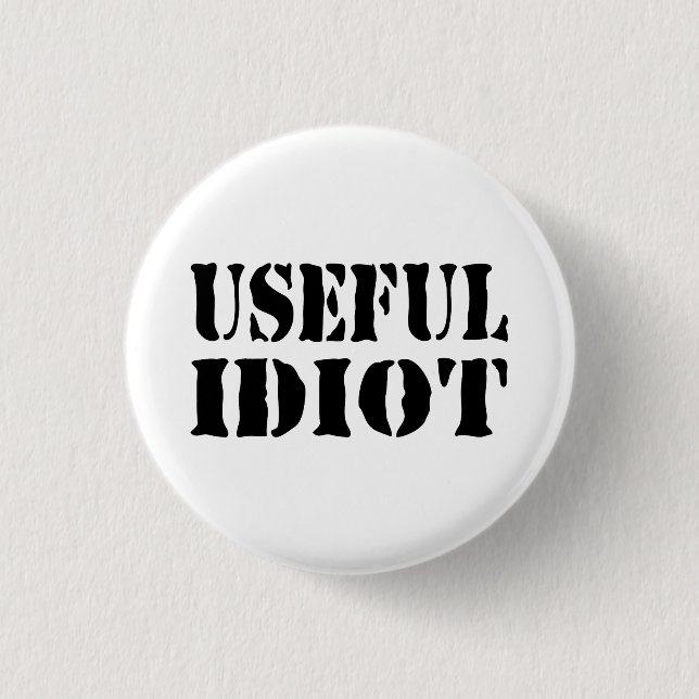 USEFUL IDIOT BUTTON (Front)