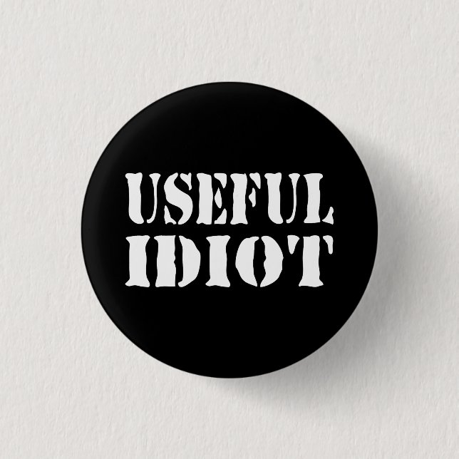USEFUL IDIOT BUTTON (Front)