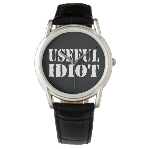 USEFUL IDIOT WATCH