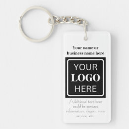 Useful promotional QR code for business Keychain