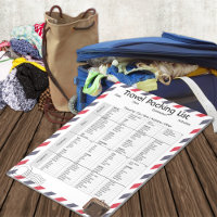 Useful Travel Packing Checklist