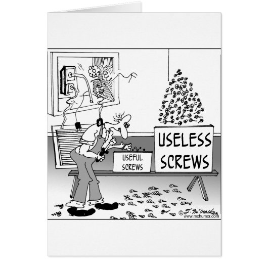Useful & Useless Screws Cards (Front)