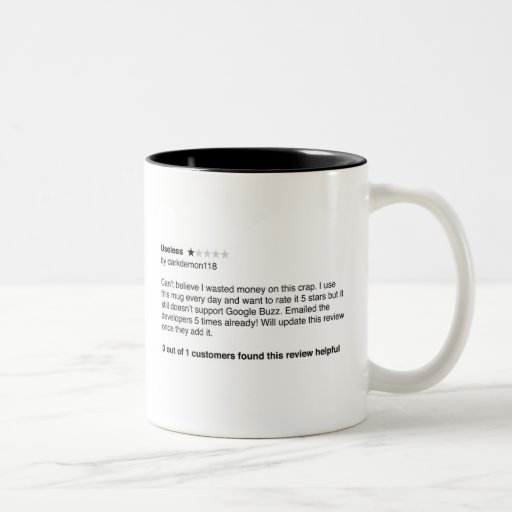 Useless Two-Tone Coffee Mug | Zazzle