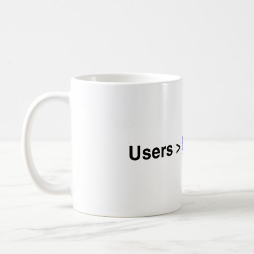 User Experience UX Breadcrumb Mug