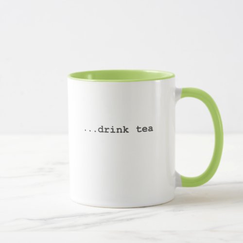 User Story _ Drink Tea Mug