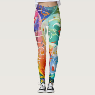 User Women's Colorful Leggings  art