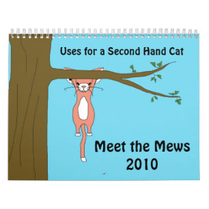 Uses for a Second Hand Cat (Meet the Mews) Calendar