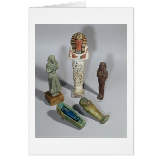 Ushabti figures cards (Front)