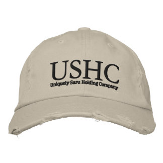 USHC Embroidered Hat, Alternative Apparel Basic Ad Embroidered Baseball Cap