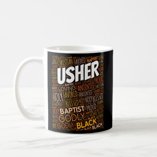 Usher Board Baptist Church Coffee Mug