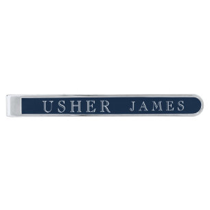Usher Custom Name Tie Bar
