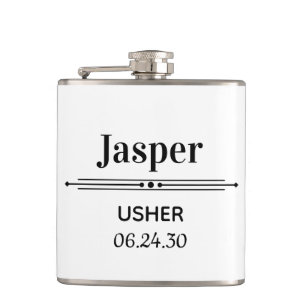 Usher Personalized Flask