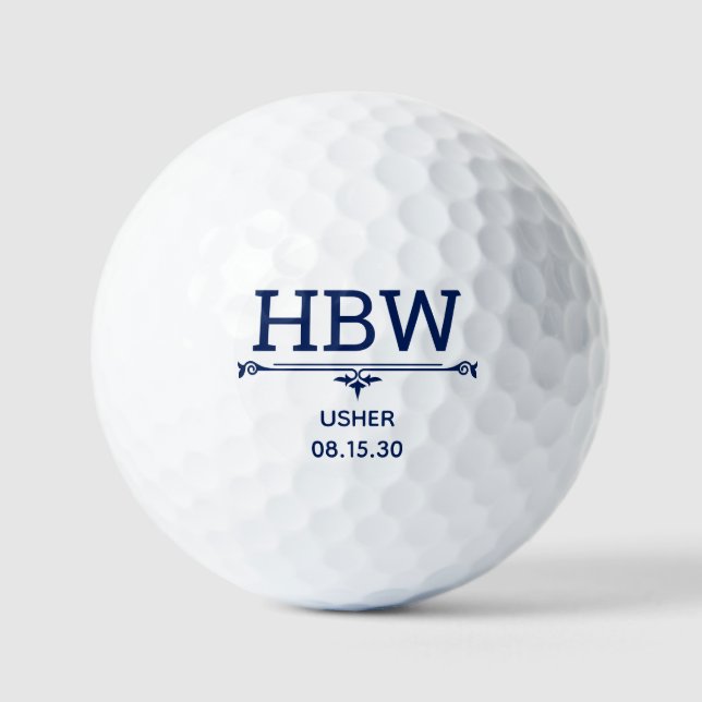 Usher Personalized Golf Balls (Front)