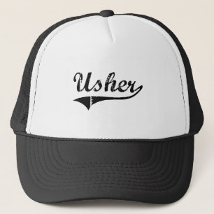 Usher Professional Job Trucker Hat