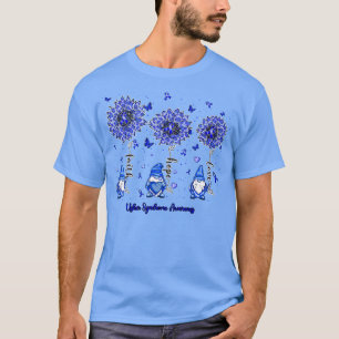 Usher Syndrome Awareness gnome faith hope sunflowe T-Shirt