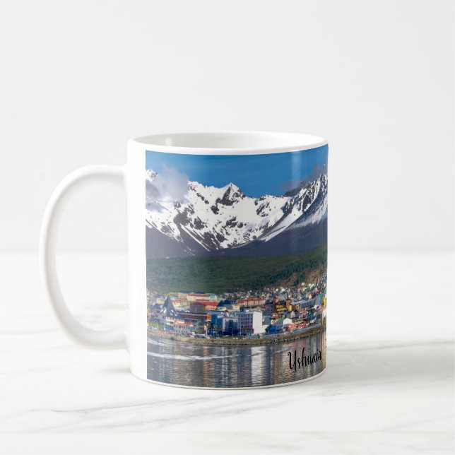 Ushuaia, Patagonia Argentina Coffee Mug (Left)