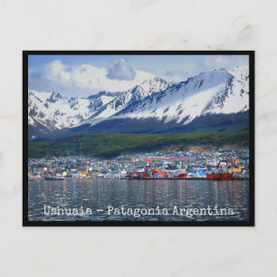 Ushuaia, Patagonia Argentina Postcard