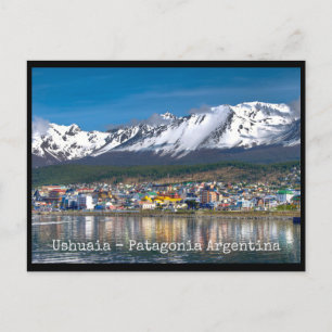 Ushuaia, Patagonia Argentina Postcard