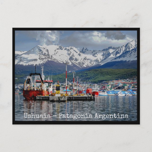 Ushuaia, Patagonia Argentina Postcard (Front)