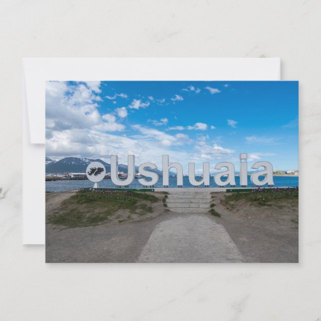 Ushuaia Sign Invitation (Front)
