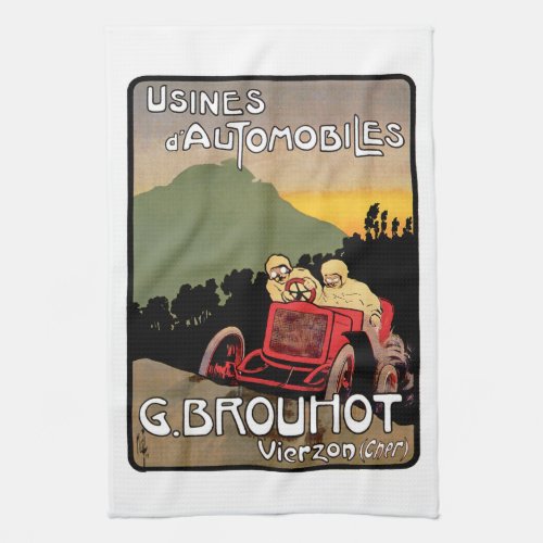 Usines dAutomobiles Kitchen Towel