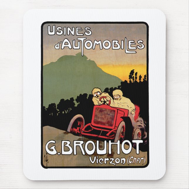 Usines d'Automobiles Mouse Pad (Front)