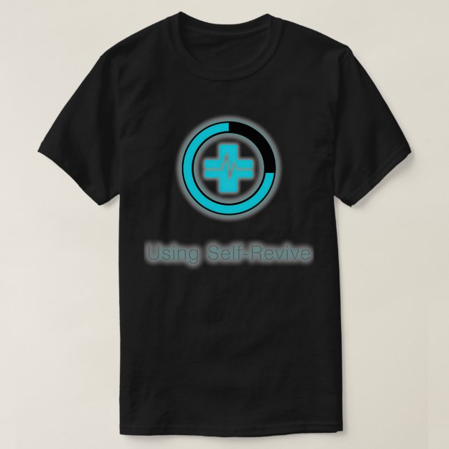 Using Self Revive in Warzone Style T-Shirt (Design Front)