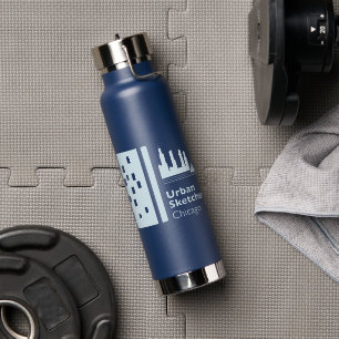 Usk Chicago  Water Bottle