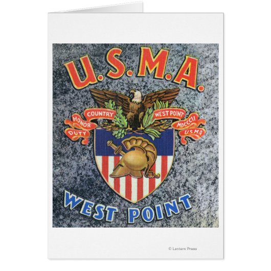 USMA West Point Seal Scene Cards (Front)