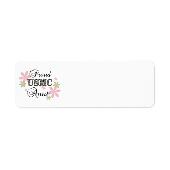 USMC Aunt [fl camo] Label (Front)