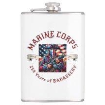 USMC Badassery Flask