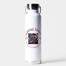 USMC Badassery Insulated Bottle