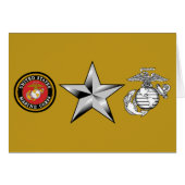 USMC BGen Brigadier General 0-7 (Front Horizontal)