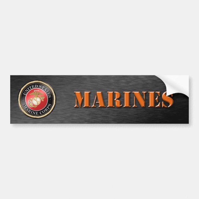 USMC Bumper Sticker (Front)
