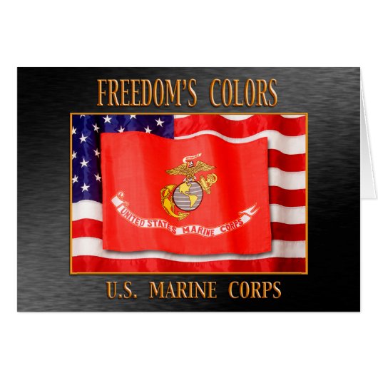USMC Card (Front Horizontal)