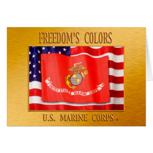 USMC Card (Front Horizontal)