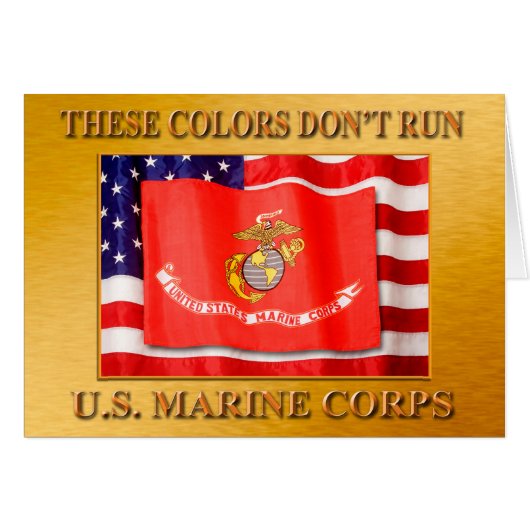 USMC Card (Front Horizontal)