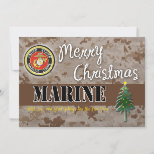 USMC Christmas Card Camo