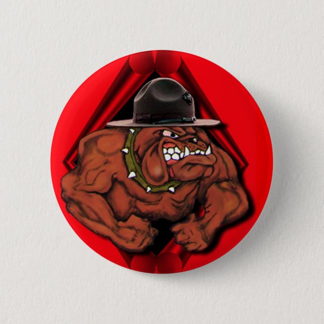 USMC Devil Dog Button (Front)