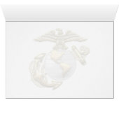 USMC Eagle, Globe & Anchor (EGA) [3D] Cards (Inside Horizontal (Bottom))