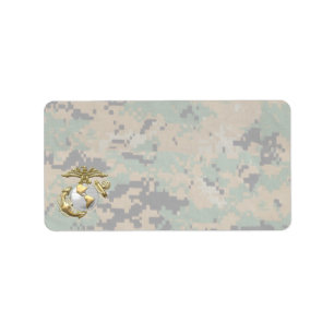 USMC Eagle, Globe & Anchor (EGA) [3D] Label