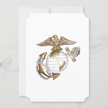 Usmc Ega Customizable Card For Any Occassion! by usmarines at Zazzle