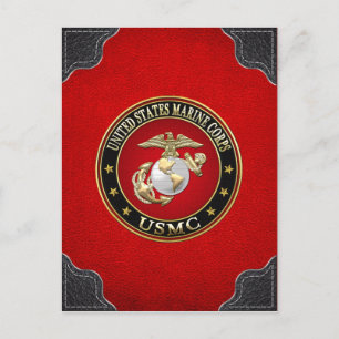 USMC EGA [Special Edition] [3D] Postcard