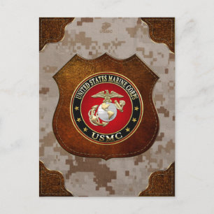 USMC EGA [Special Edition] [3D] Postcard