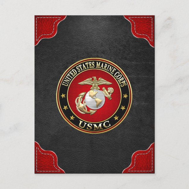 USMC EGA [Special Edition] [3D] Postcard (Front)