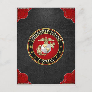 USMC EGA [Special Edition] [3D] Postcard